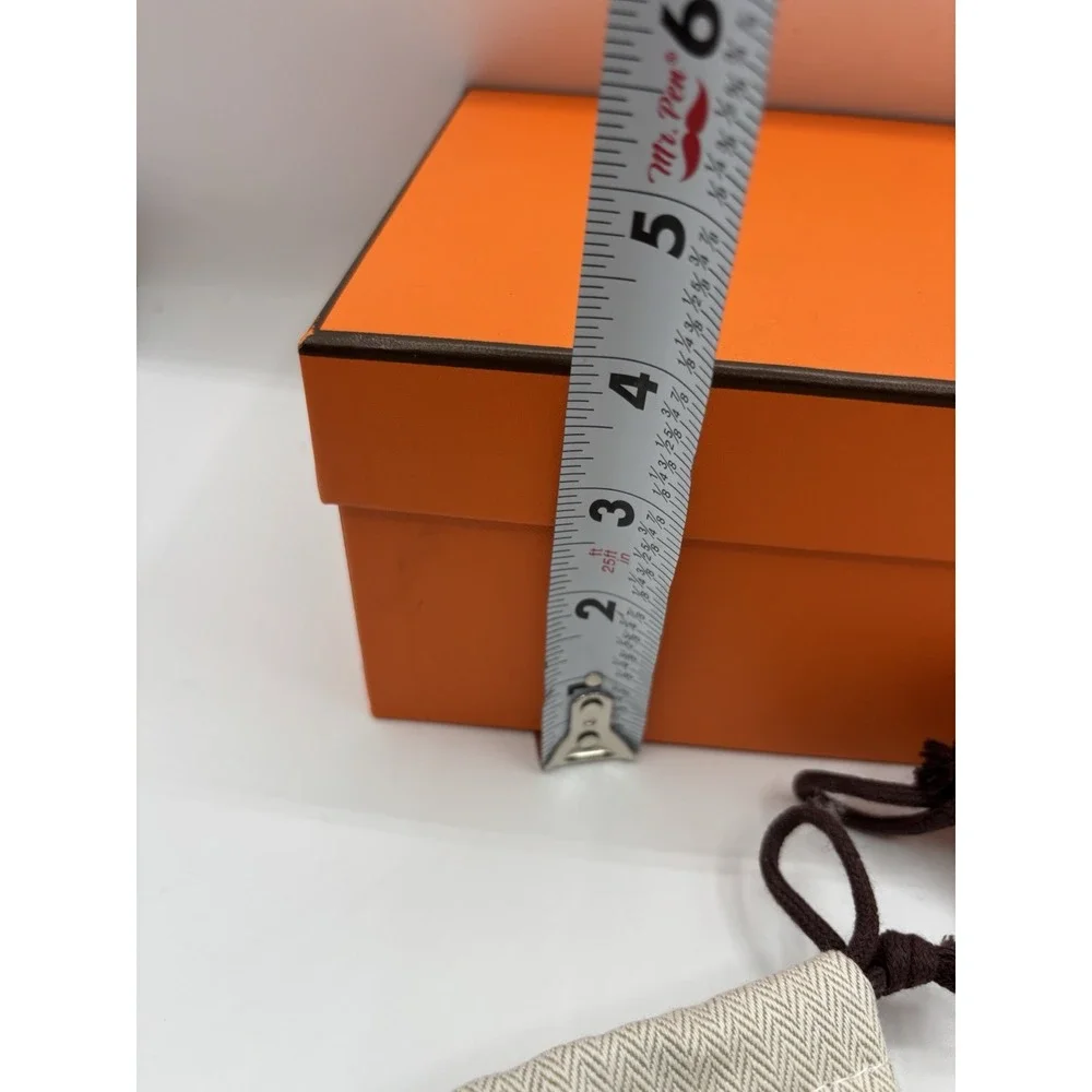 Authentic Hermes Empty Orange Shoe Box‎ W/ Dustbags 11